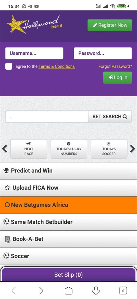 hollywood sportsbook login mobile phone|Hollywoodbets app: Download for free on Android and iOS.